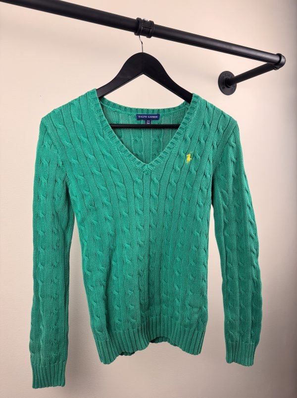 Ralph Lauren cable knit (M)